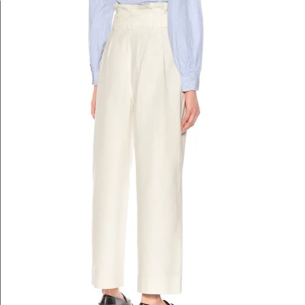 Ganni high rise straight pant size 38 eu/ size 6 us